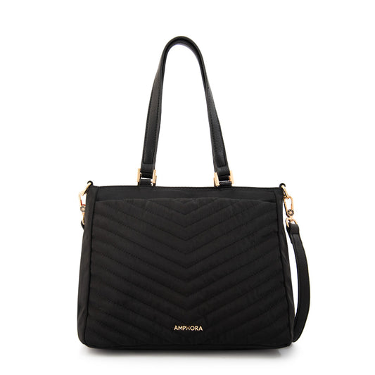 Cartera Dos Asas Filomena Negro Especial