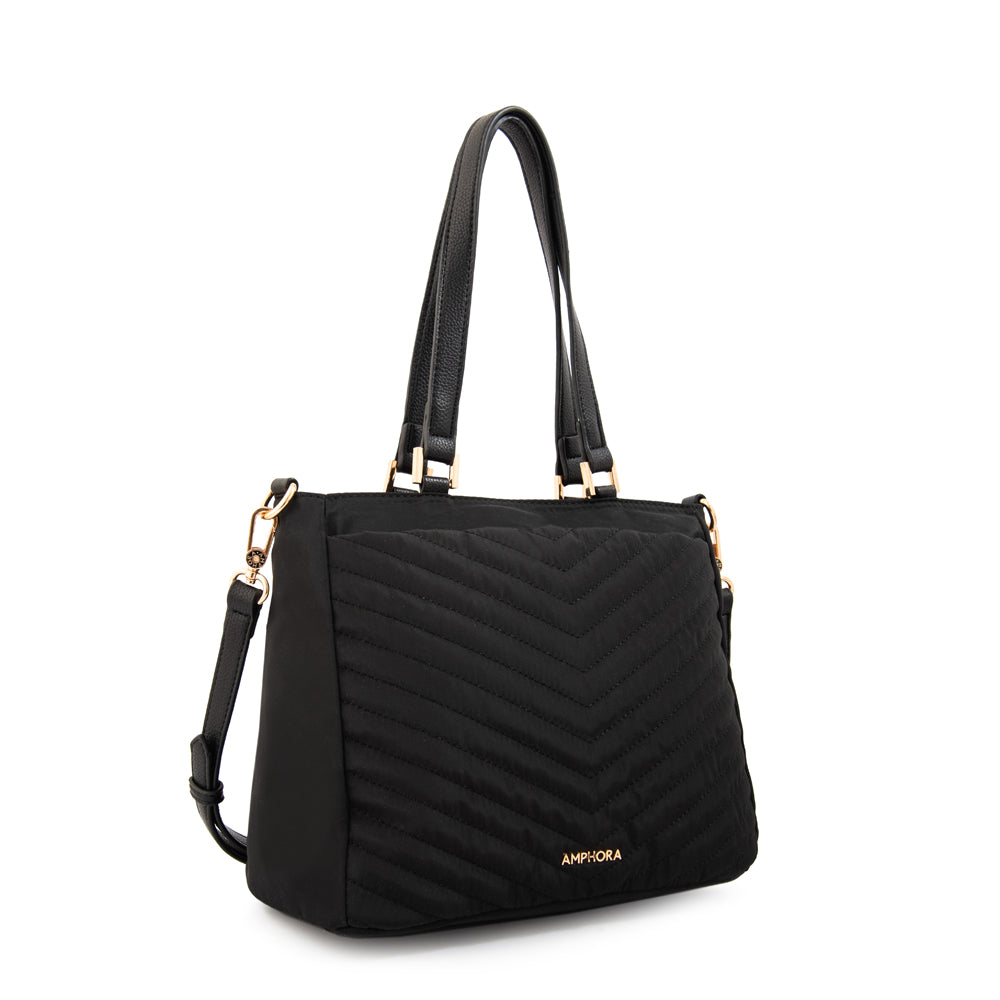 Cartera Dos Asas Filomena Negro Especial