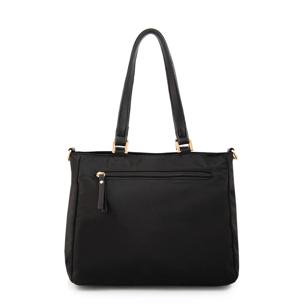 Cartera Dos Asas Filomena Negro Especial