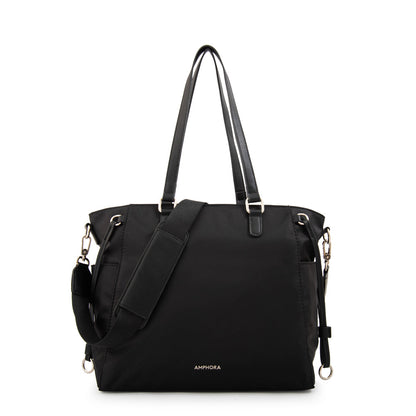 Cartera Dos Asas Porta Laptop Romina Negro Especial