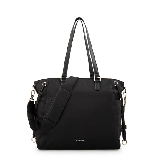 Cartera Dos Asas Romina Negro Especial