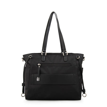 Cartera Dos Asas Porta Laptop Romina Negro Especial