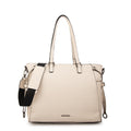 Cartera Dos Asas Portalaptop Romina Blanco Crudo
