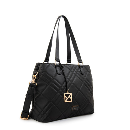 Cartera Dos Asas Porta Laptop 13" Anisa Negro