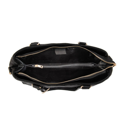 Cartera Dos Asas Porta Laptop 13" Anisa Negro