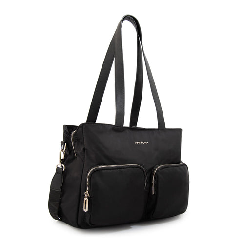 Cartera Dos Asas Teri Negro