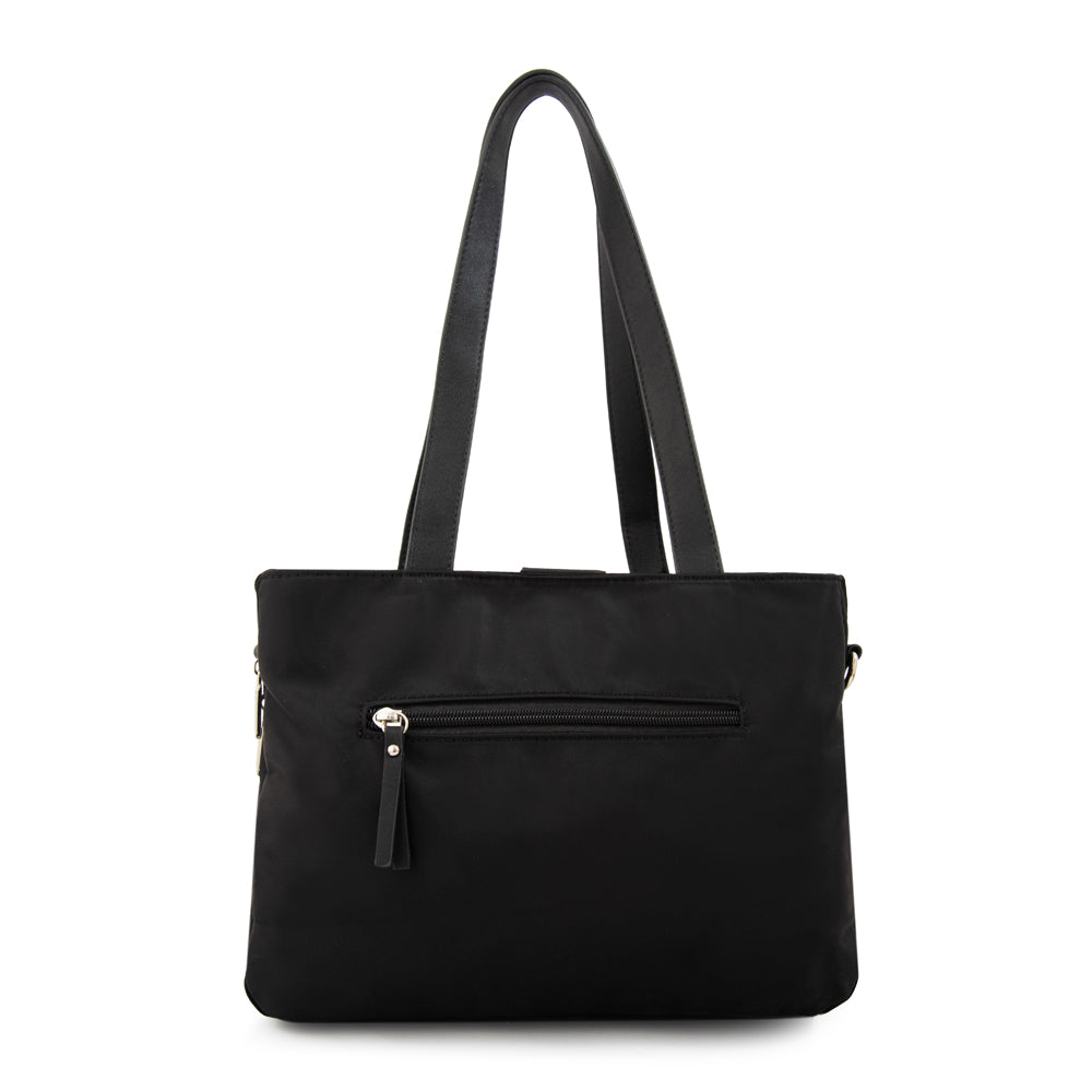 Cartera Dos Asas Teri Negro