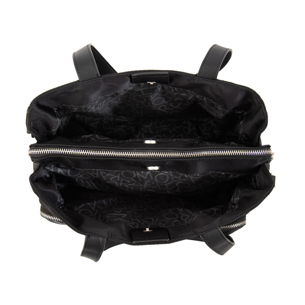 Cartera Dos Asas Teri Negro