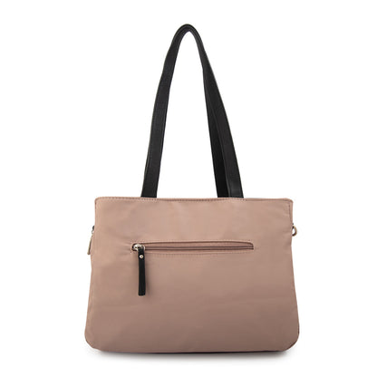 Cartera Dos Asas Teri Rosado Viejo