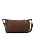 Cartera Oval Tiare Café Oscuro