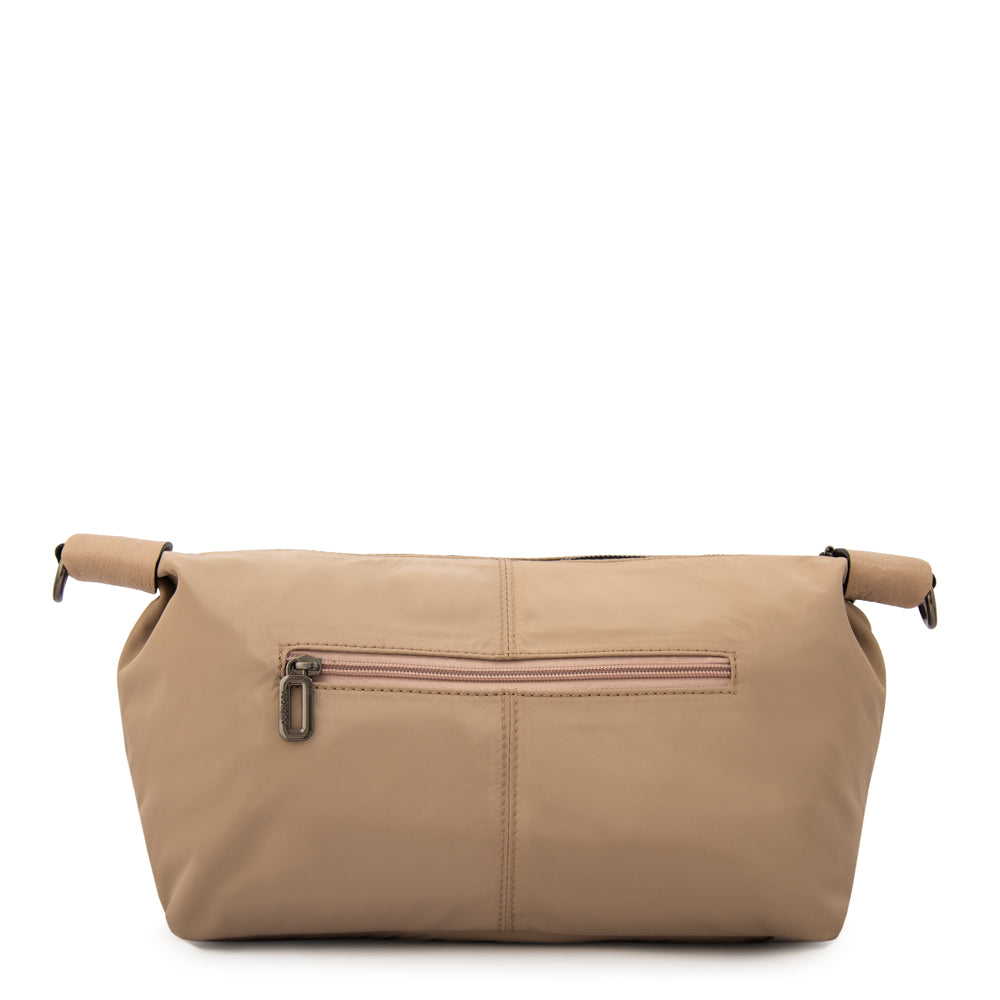 Cartera Oval Tiare Beige