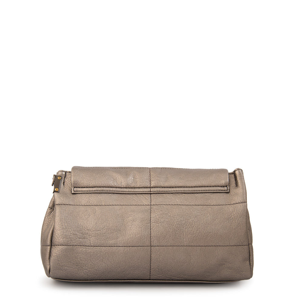 Crossbody Tatiana Plateado Oscuro