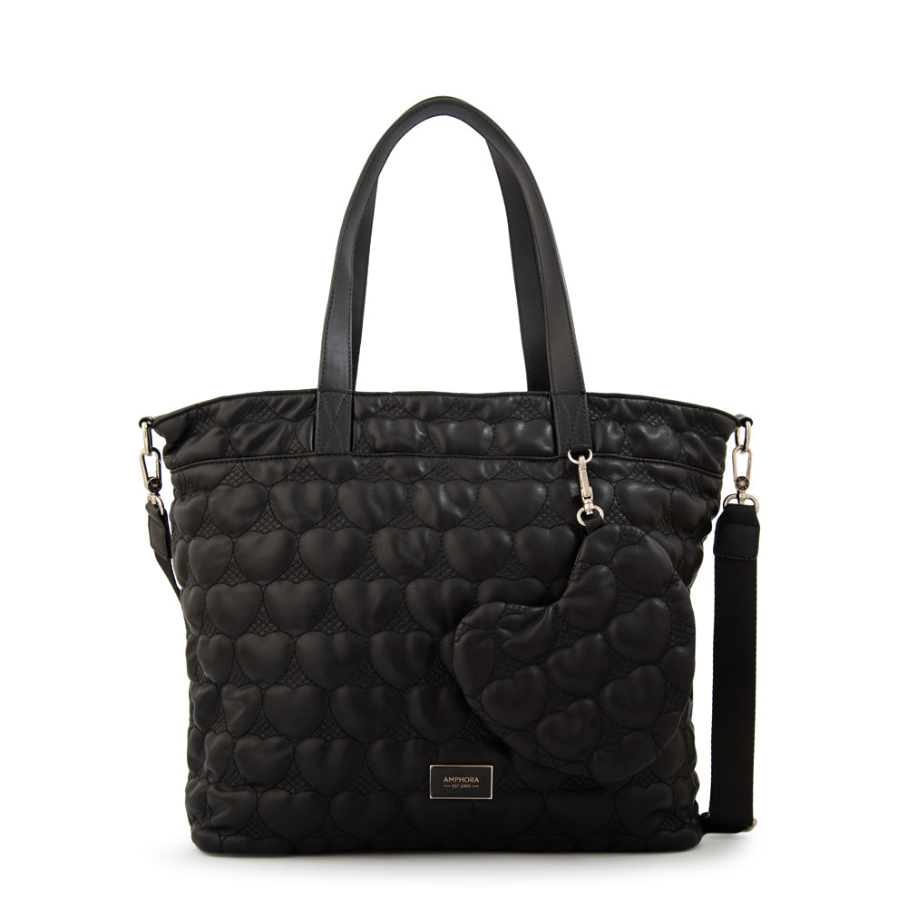 Cartera Dos Asas Juliet Negro