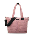 Cartera Dos Asas Porta Laptop Hana Rosa Viejo