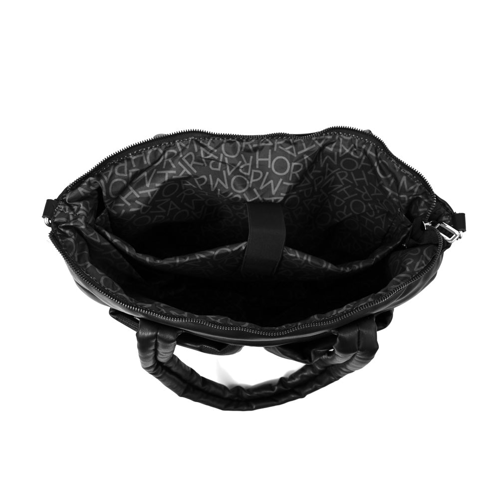 Cartera Dos Asas Porta Laptop Hana Negro