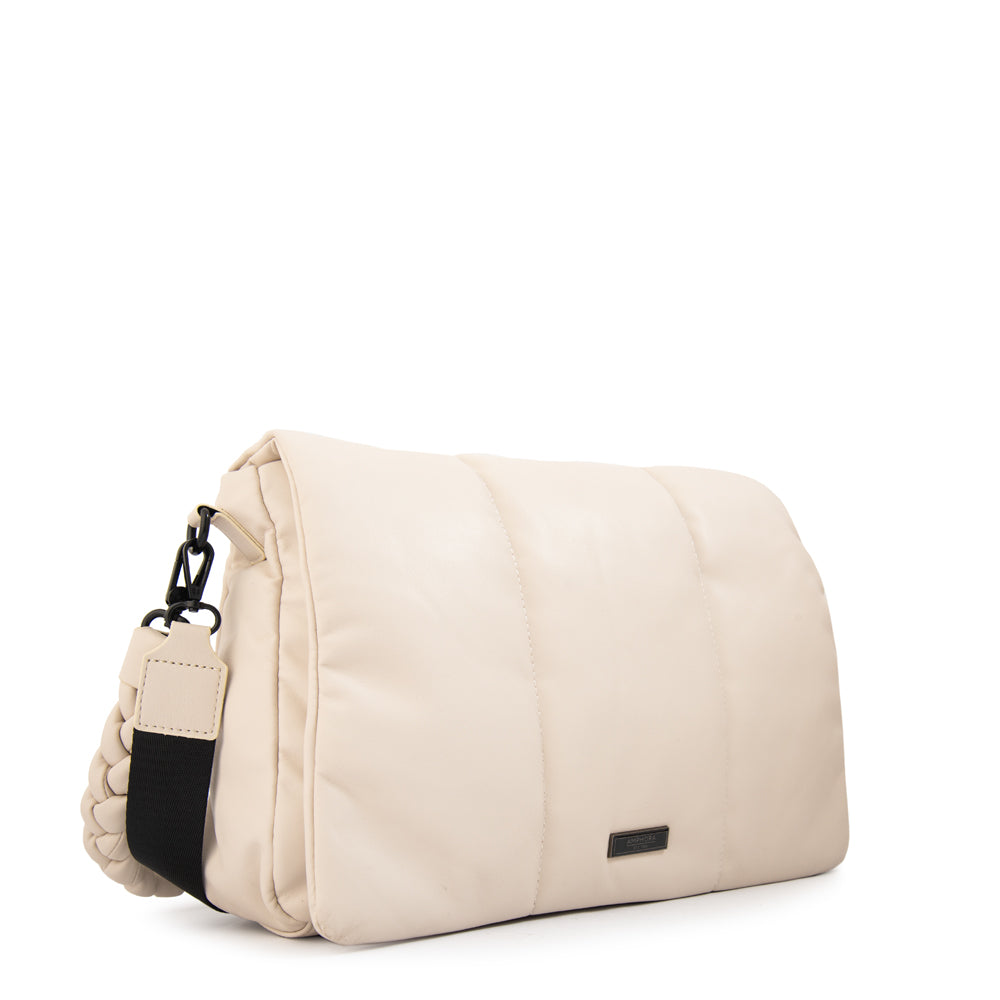 Crossbody Grande Trinity Blanco Crudo