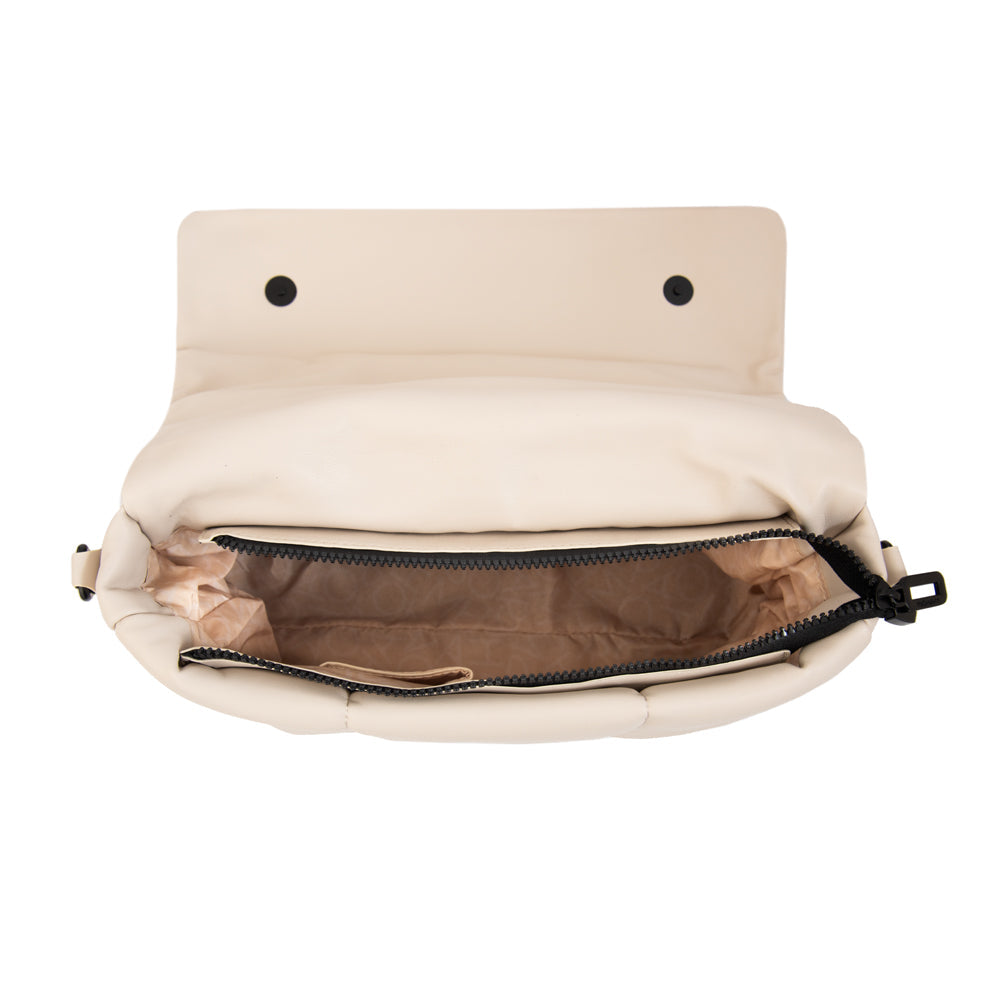 Crossbody Grande Trinity Blanco Crudo