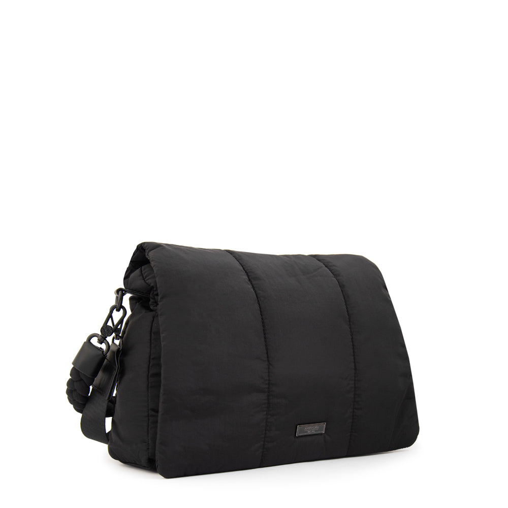 Crossbody Grande Trinity Nylon Negro