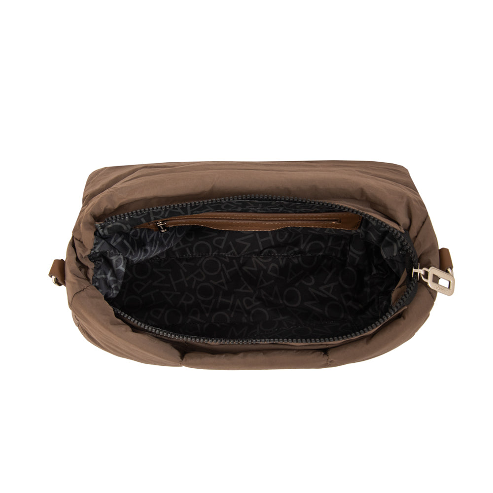 Crossbody Grande Trinity Nylon Taupe