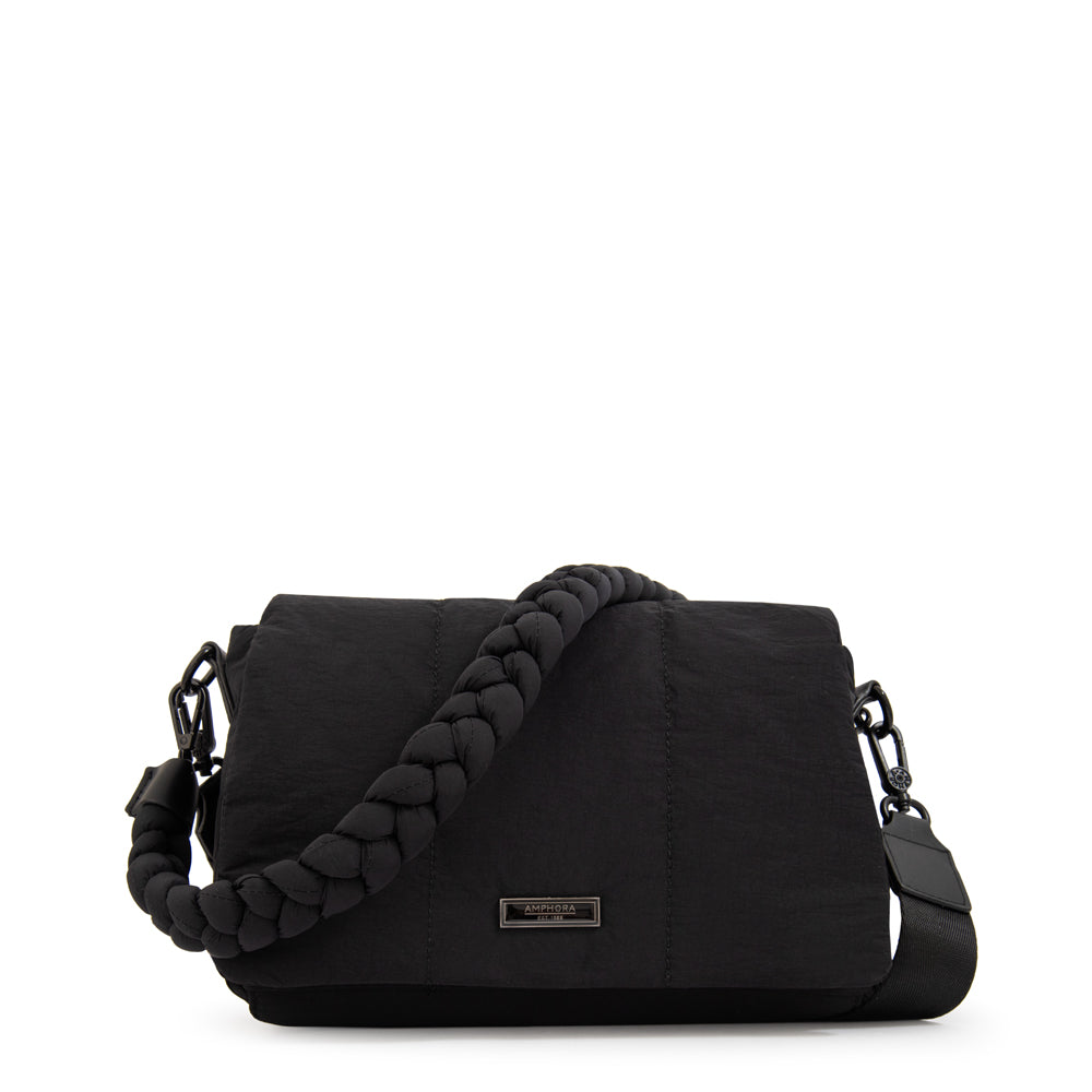 Crossbody Trinity Nylon Negro