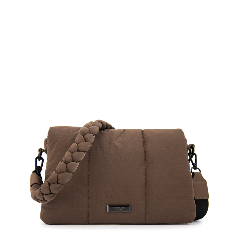 Crossbody Trinity Nylon Taupe