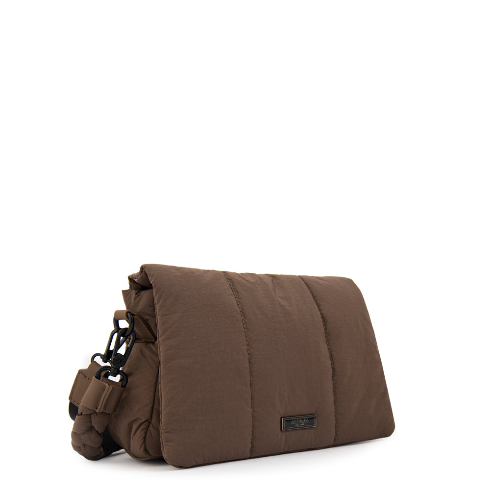 Crossbody Trinity Nylon Taupe
