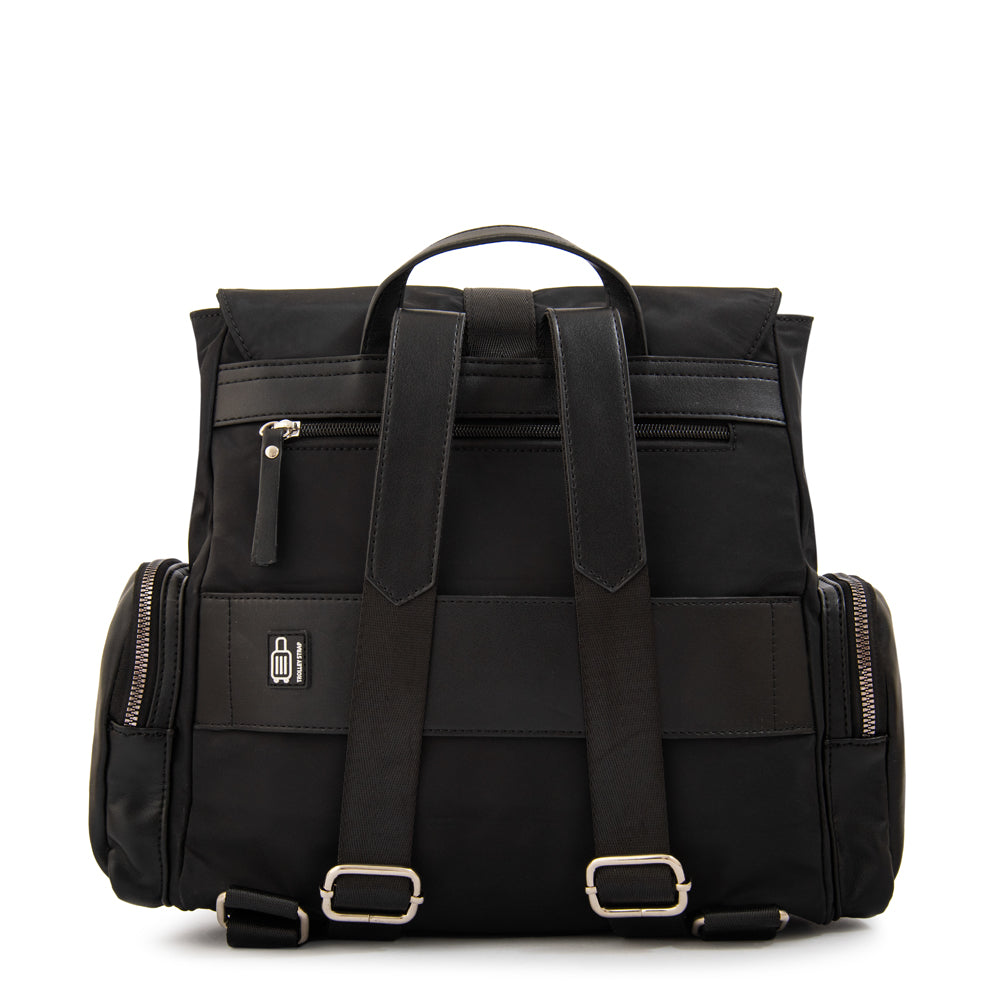 Mochila Constanza Nylon Negro