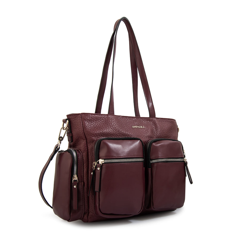 Cartera Dos Asas Constanza Burdeo