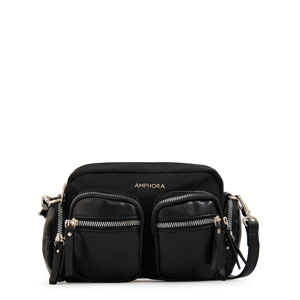 Crossbody Constanza Nylon Negro