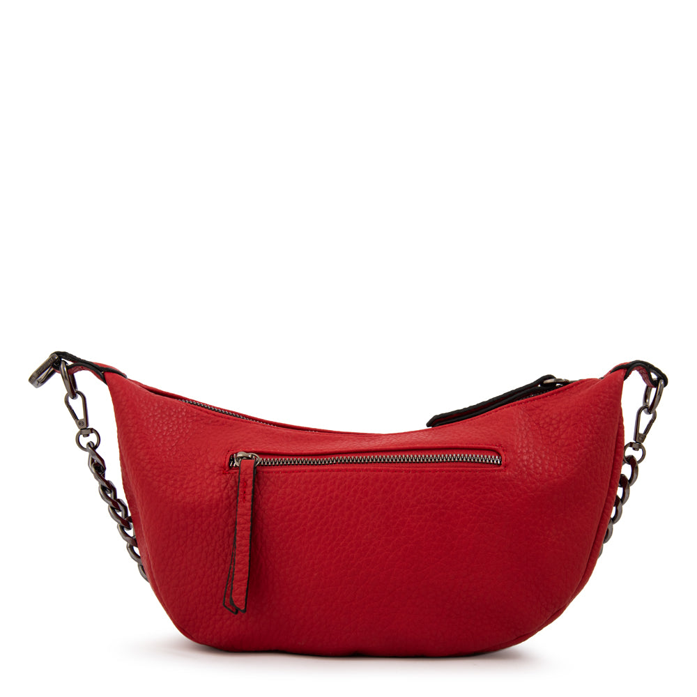 Cartera Oval Taisha Rojo