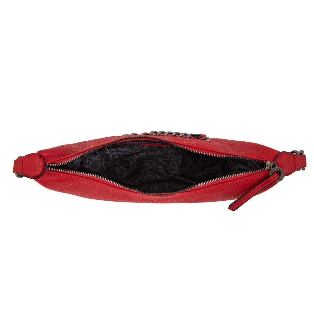 Cartera Oval Taisha Rojo