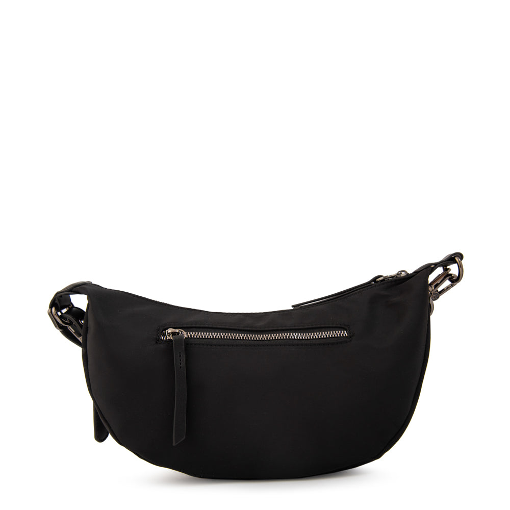 Cartera Oval Taisha Nylon Negro