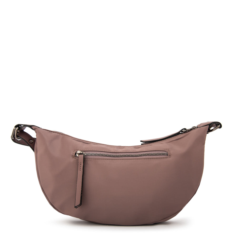 Cartera Oval Taisha Nylon Taupe