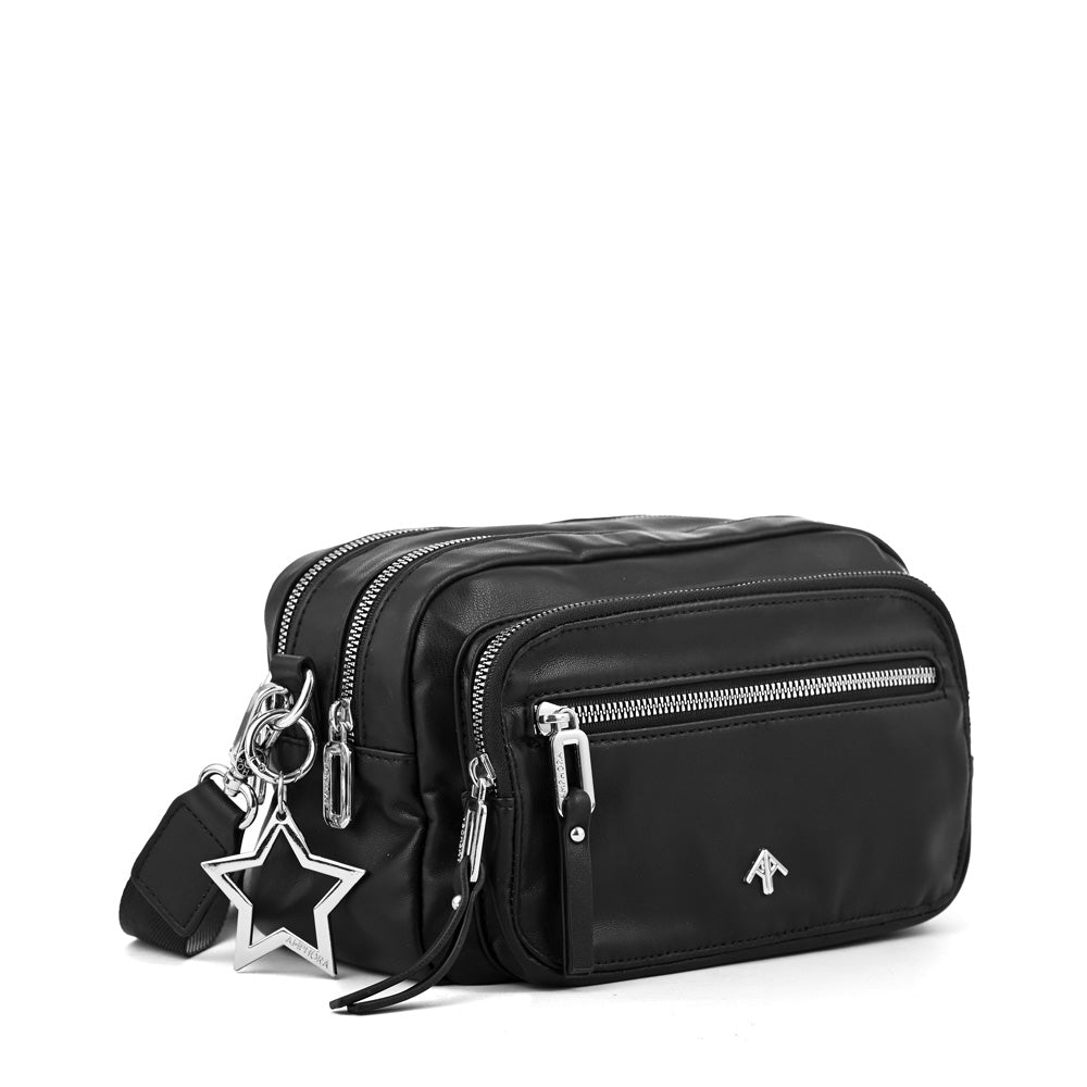 Crossbody Liliana Nylon Negro