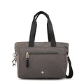 Cartera Dos Asas Liliana Gris Oscuro