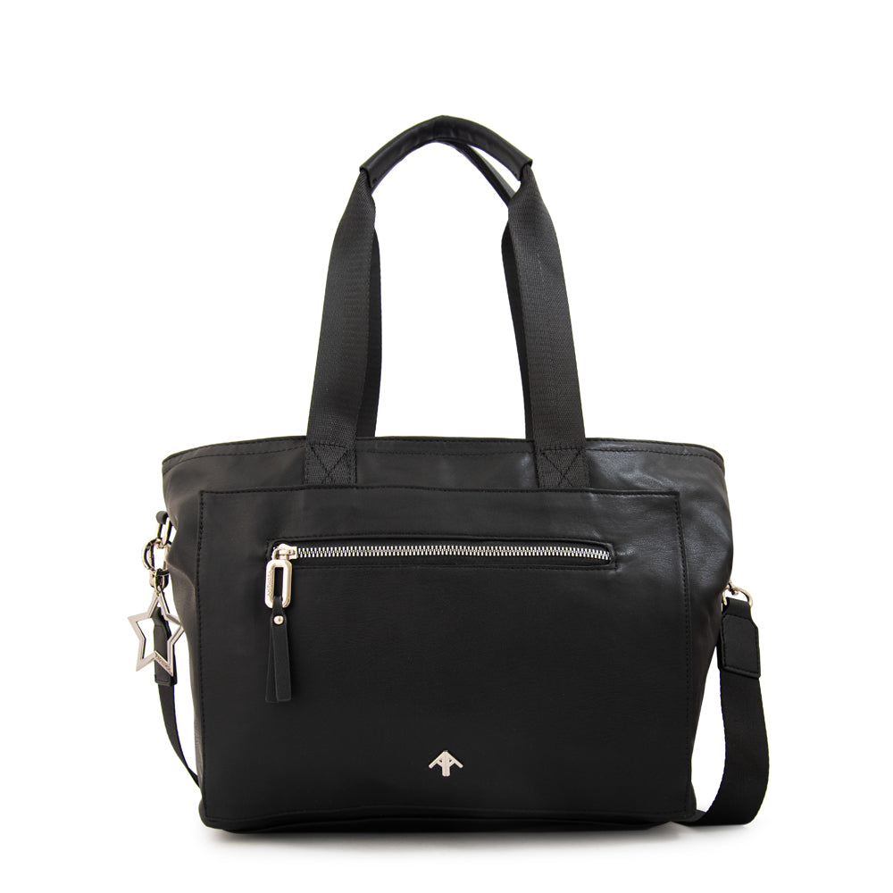 Cartera Dos Asas Liliana Negro