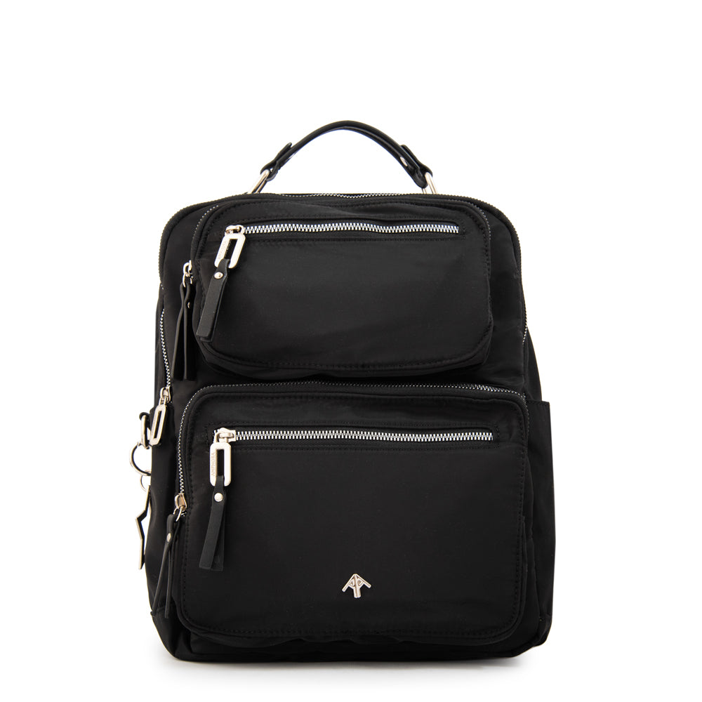 Mochila Liliana Nylon Negro