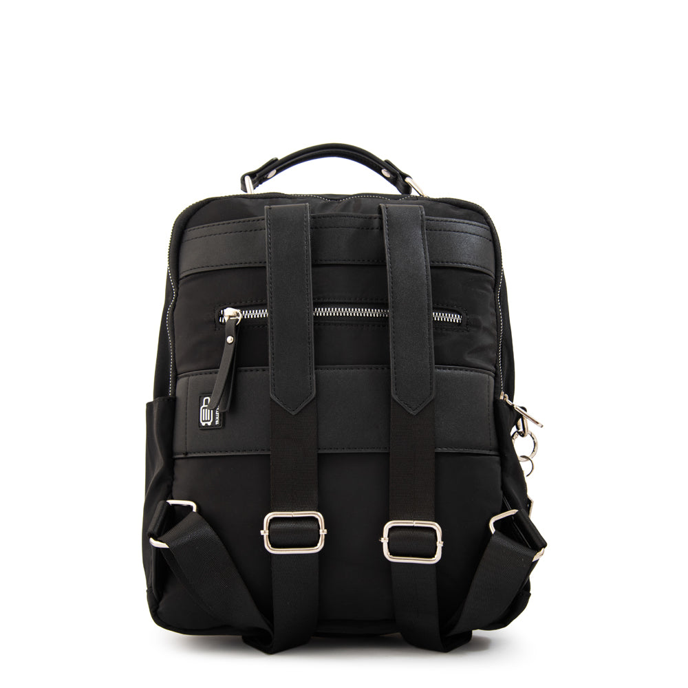 Mochila Liliana Nylon Negro