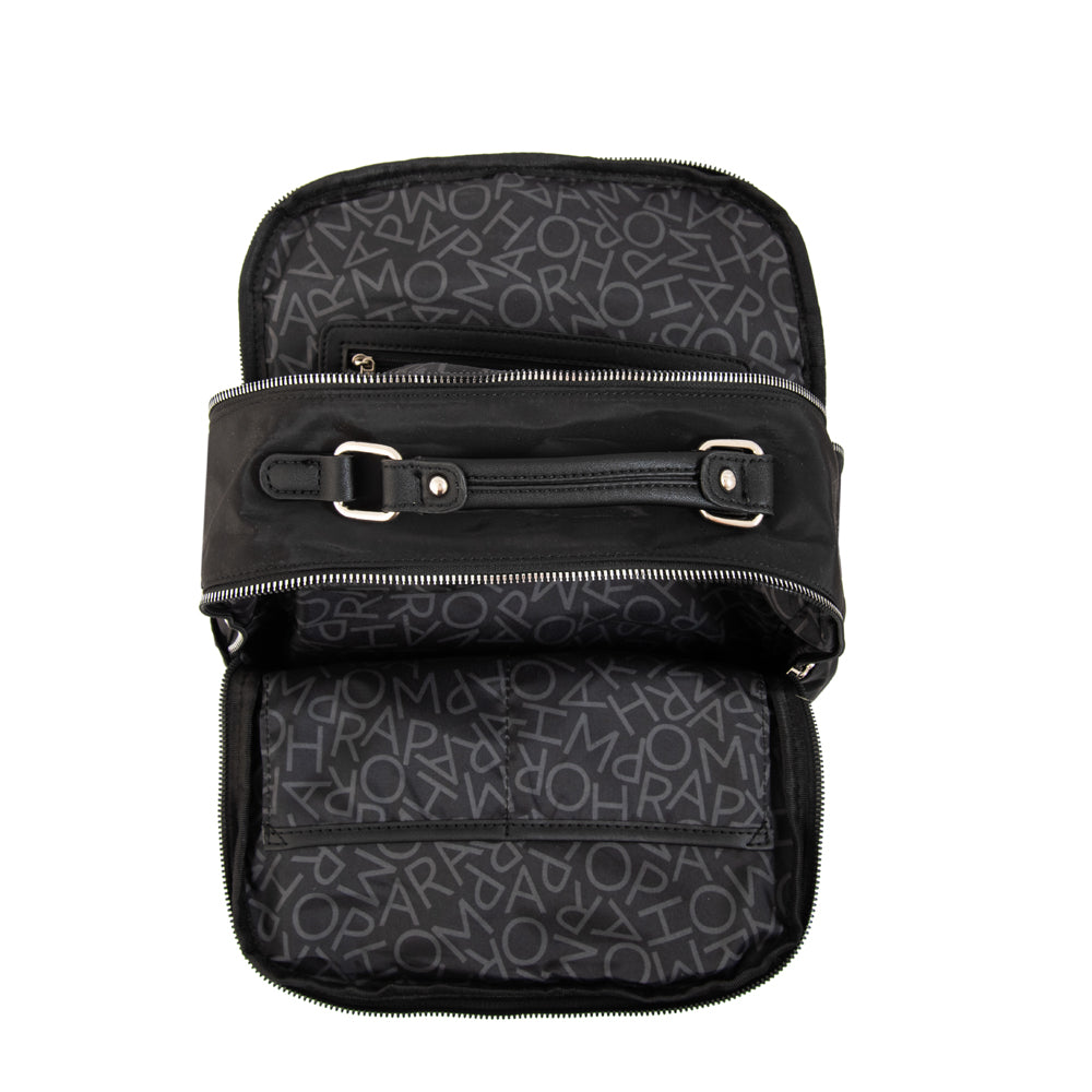 Mochila Liliana Nylon Negro