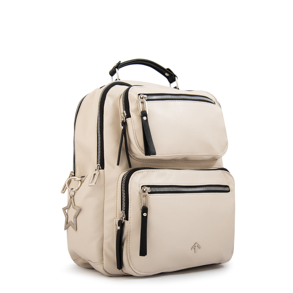 Mochila Liliana Blanco Crudo
