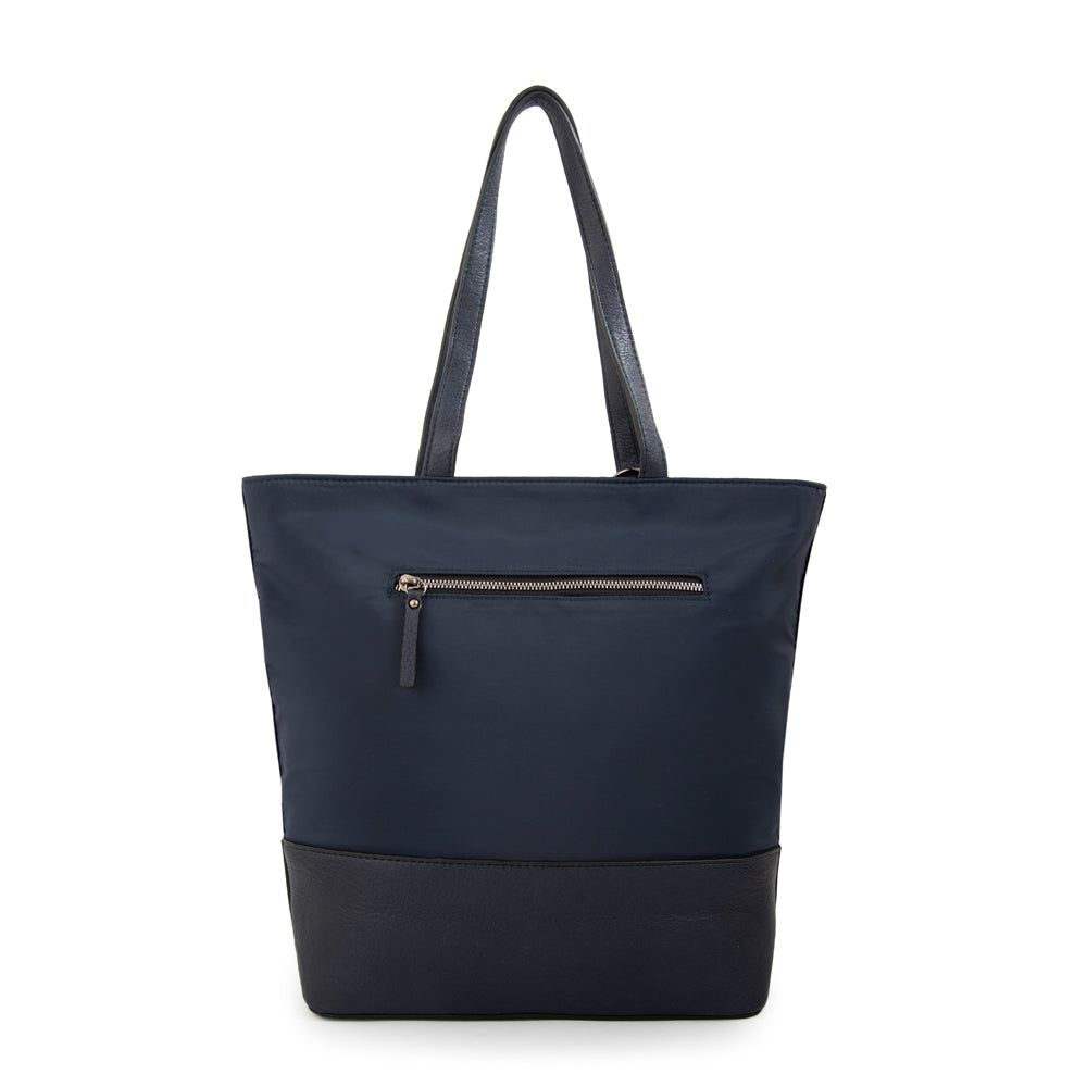 Cartera Dos Asas Patricia Azul Oscuro