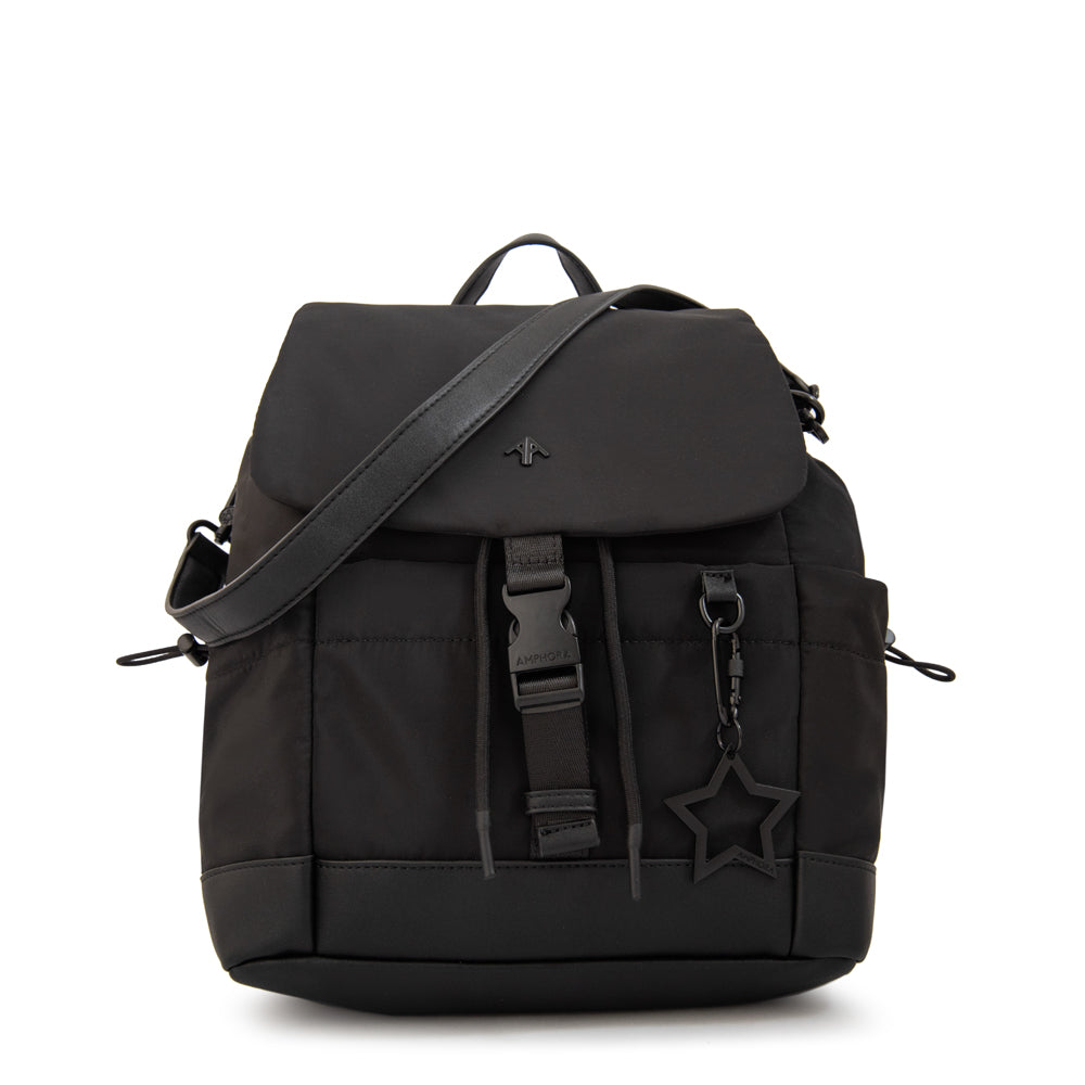 Mochila Amaranta Nylon Negro
