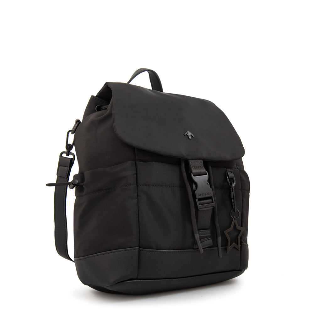 Mochila Amaranta Nylon Negro