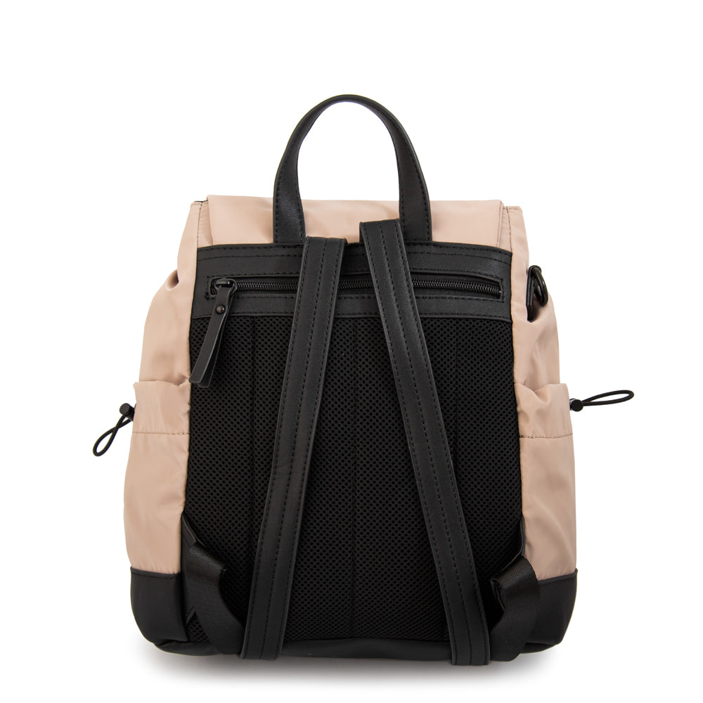 Mochila Amaranta Nylon Beige