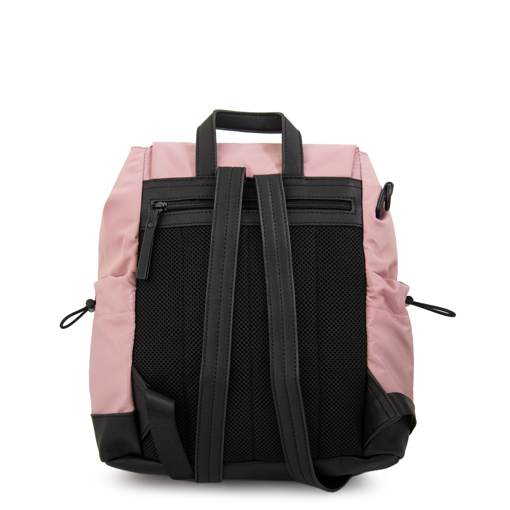 Mochila Amaranta Nylon Rosado Viejo
