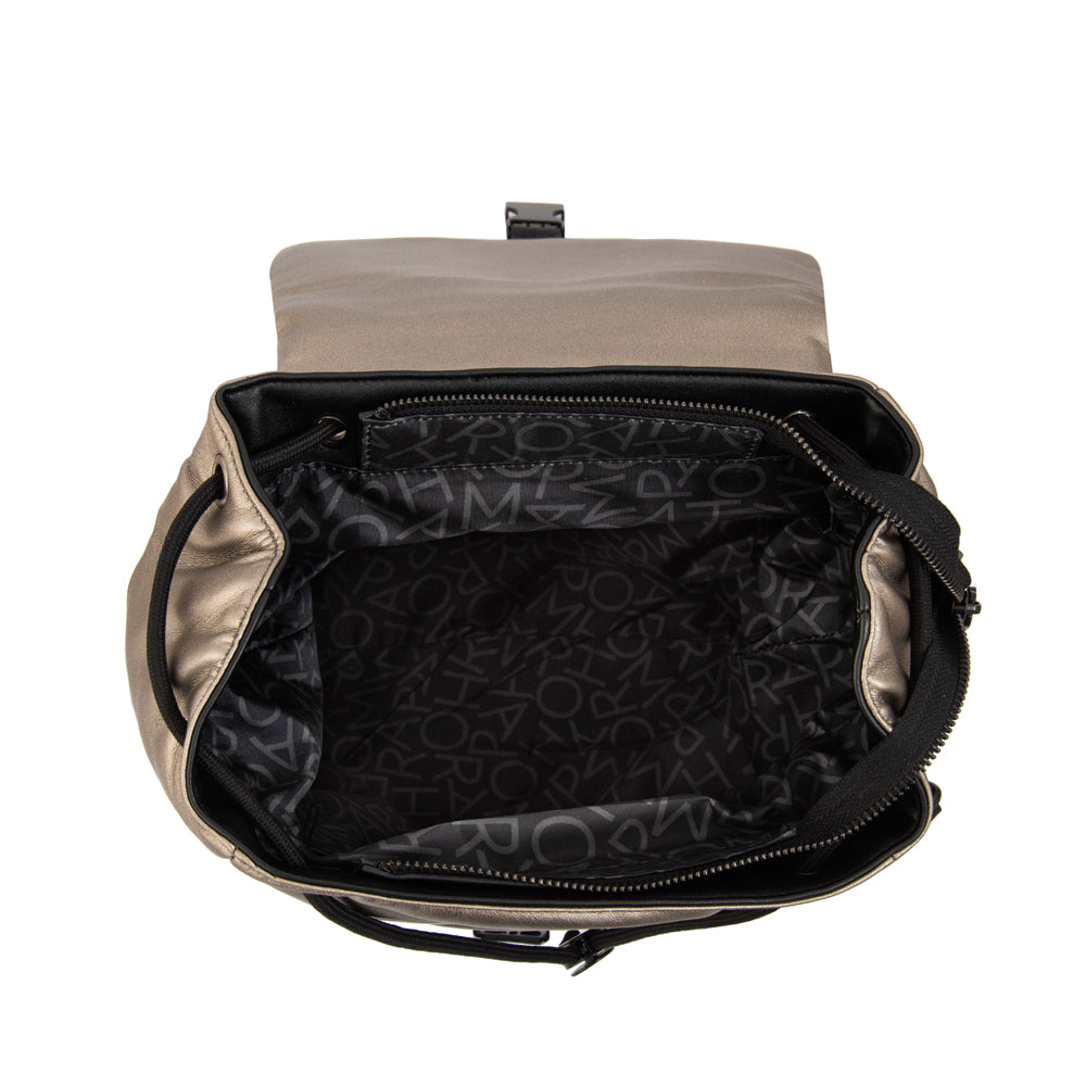 Mochila Amaranta Plateado Oscuro