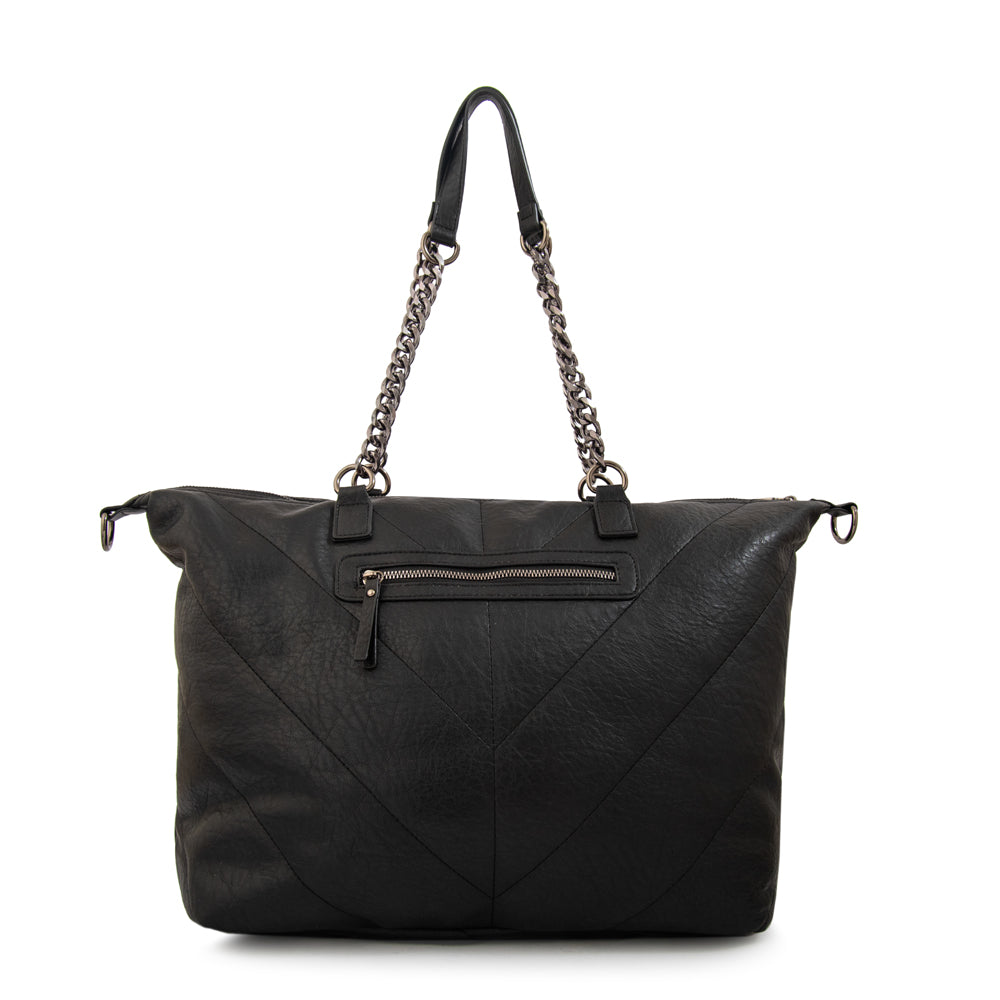 Cartera Dos Asas Onix Negro