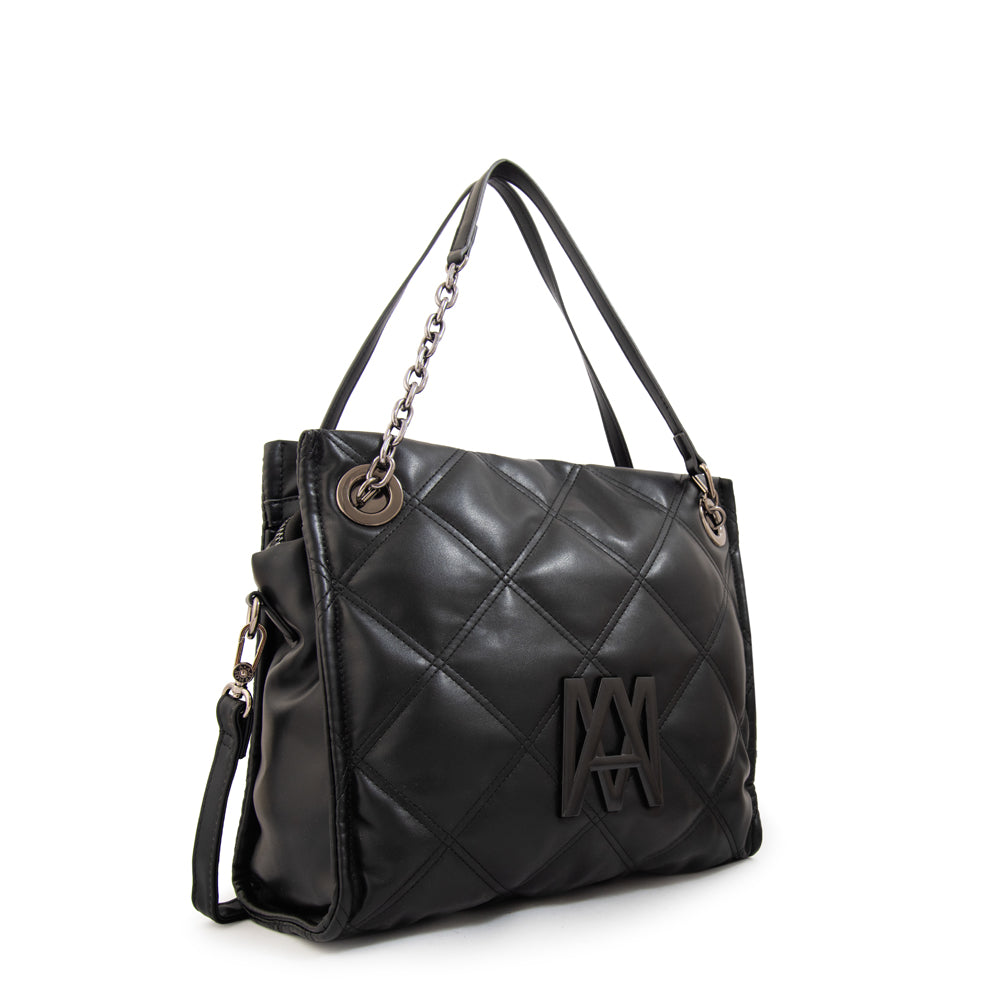 Cartera Dos Asas Lexi Negro