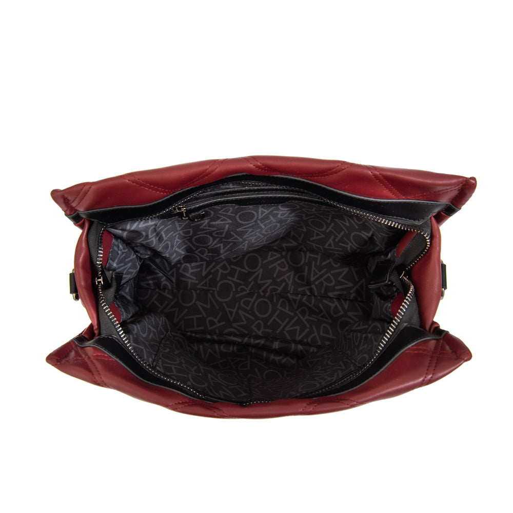Cartera Dos Asas Lexi Burdeo