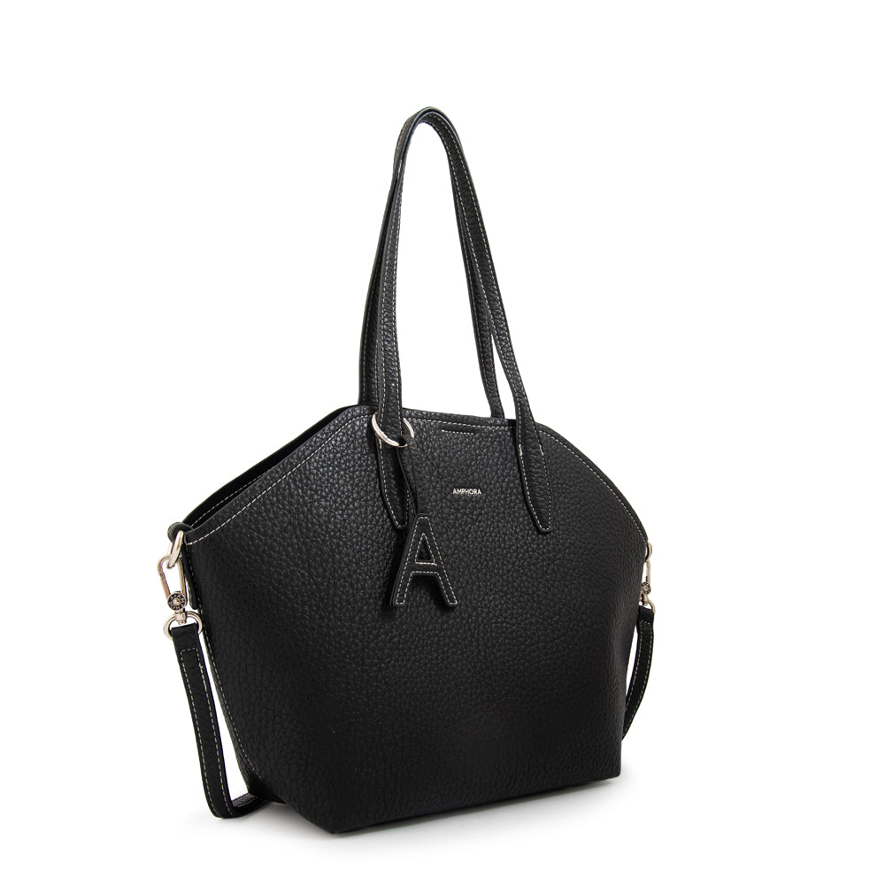 Cartera Dos Asas Monique Negro